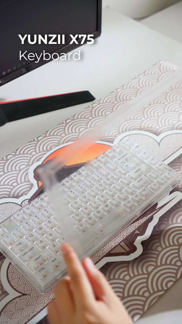 Amazon.com: YUNZII X75 PRO 82 Key Wireless Hot Swappable