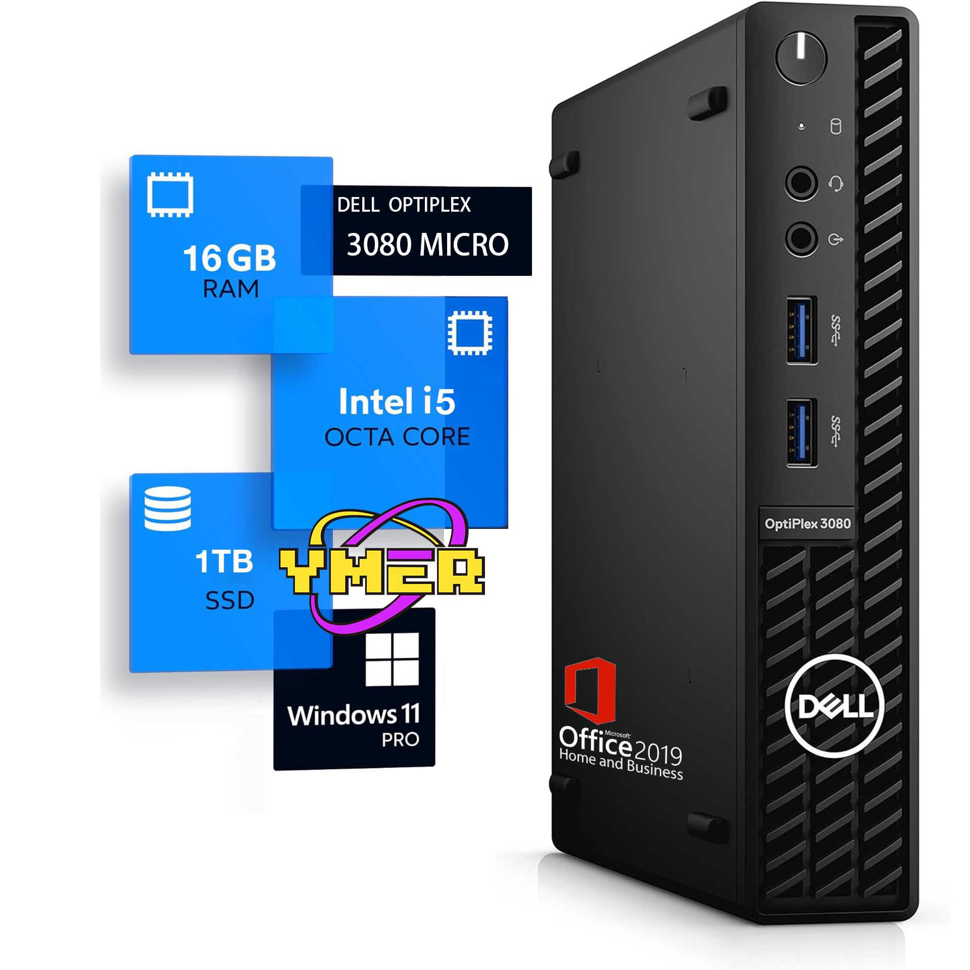 Amazon.co.jp: 【整備済み品】DELL 超ミニPC OptiPlex 3080 Micro