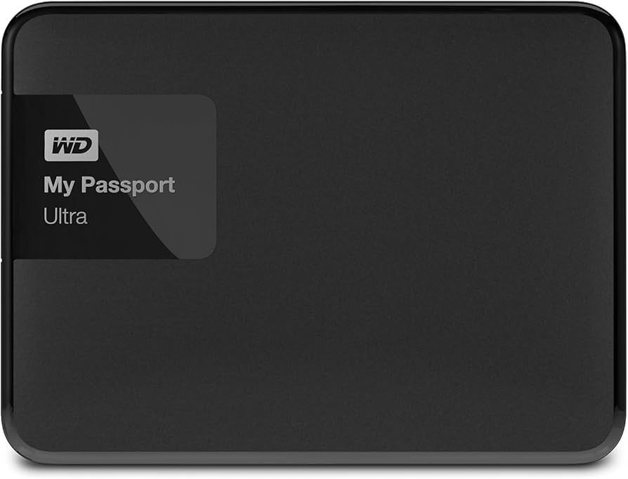 Amazon.com: WD 2TB Black My Passport Ultra Portable External Hard