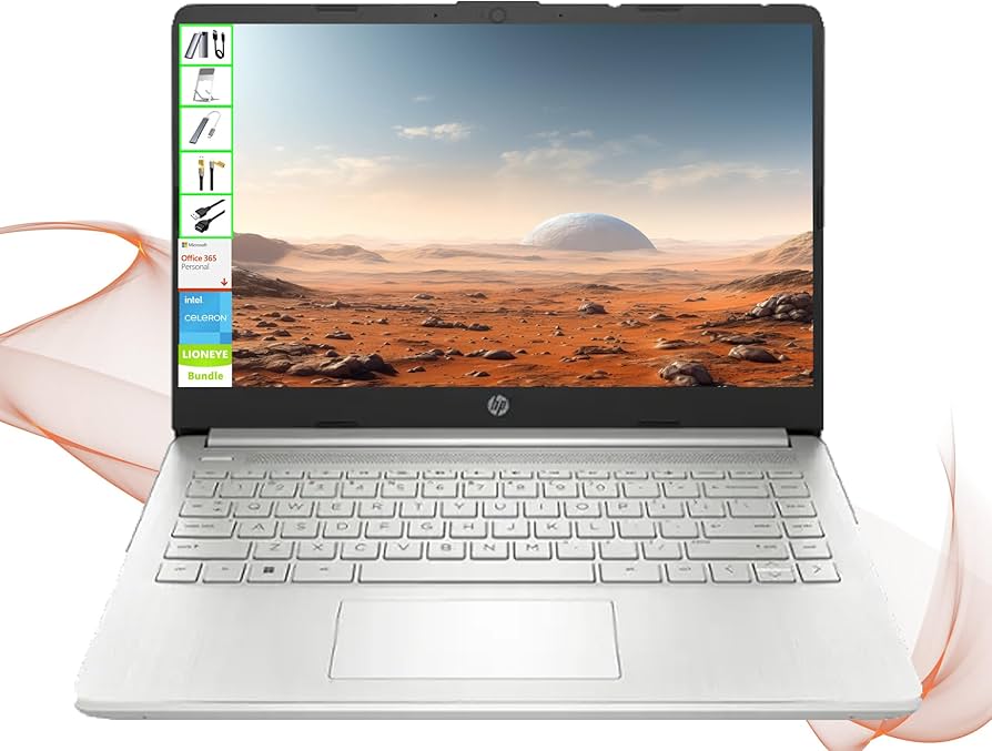 Amazon.com: HP 14-Inch HD Laptop, Intel 4-Core CPU, 16GB RAM