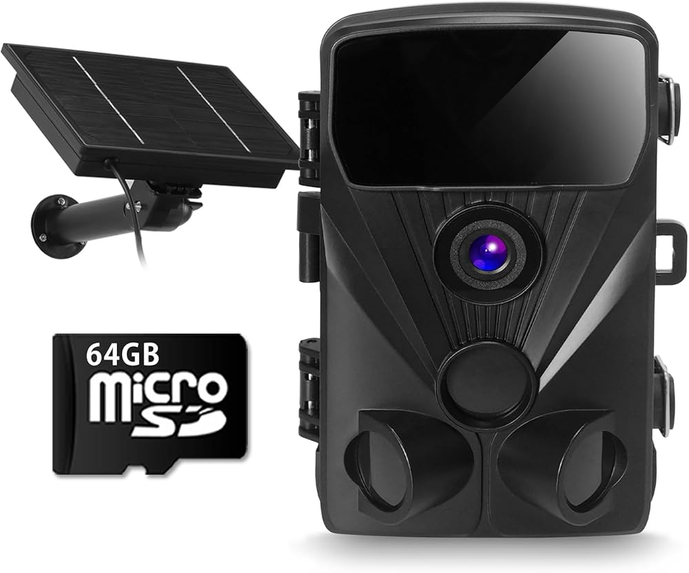Amazon.co.jp: SecuSTATION トレイルカメラ 屋外 熊 害獣 ソーラー