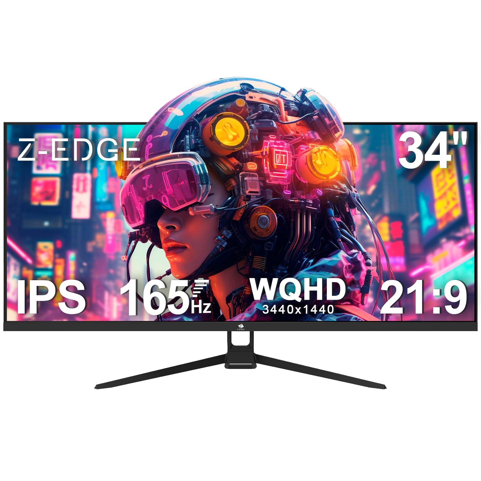 Amazon.co.jp: Z Z-Edge ゲーミングモニター 165Hz ウルトラワイド 34