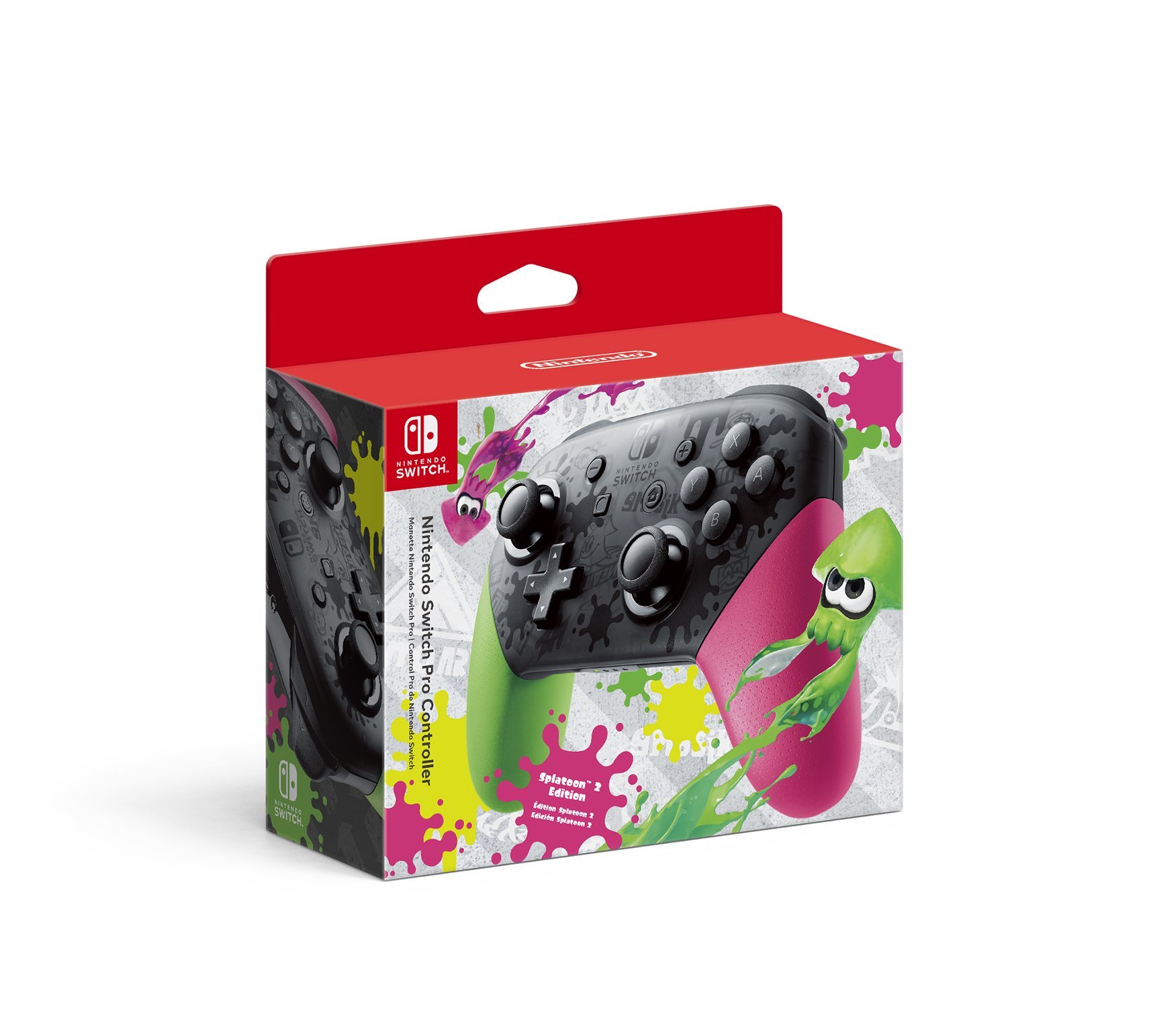 Amazon.com: Nintendo Switch Pro Controller - Splatoon 2 Edition