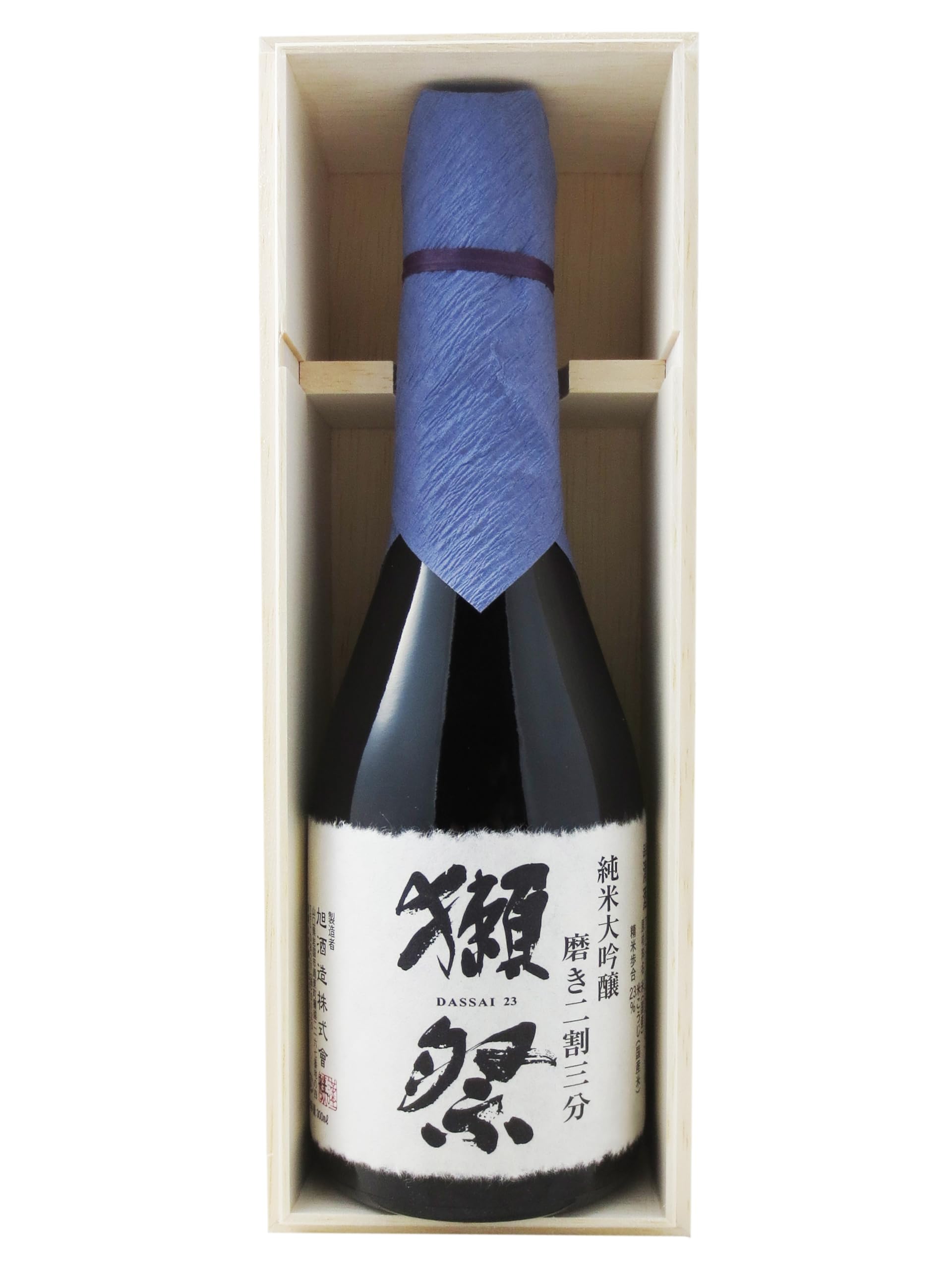 Amazon.co.jp: 獺祭(だっさい) 純米大吟醸 磨き二割三分 「感謝」木