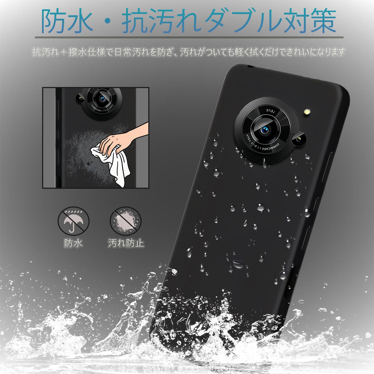 Amazon | ZTE nubia S 5G A403ZT ケース耐衝撃 薄型 軽量 対応A403ZT