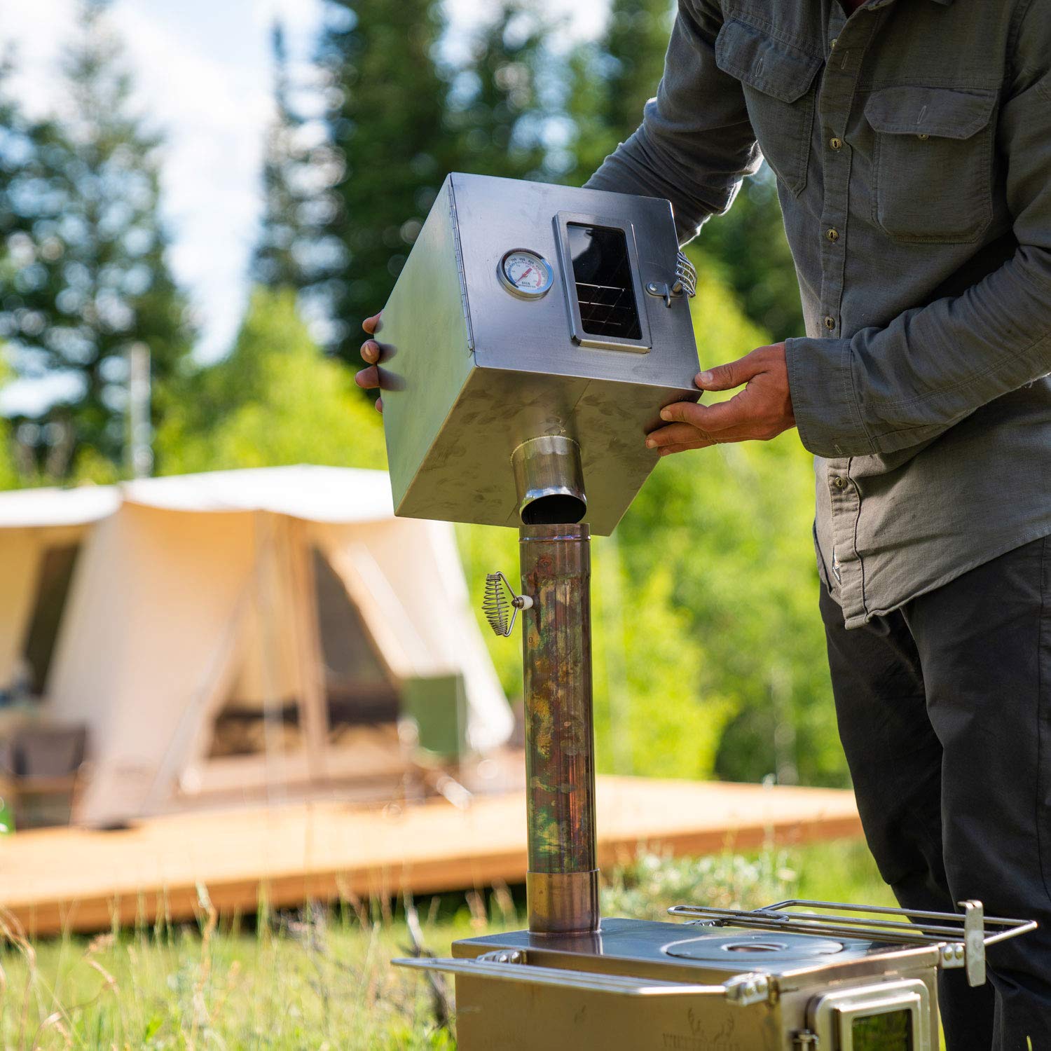 Amazon.co.jp: Winnerwell ウィンナーウェル Mサイズ(63mm) 薪ストーブ