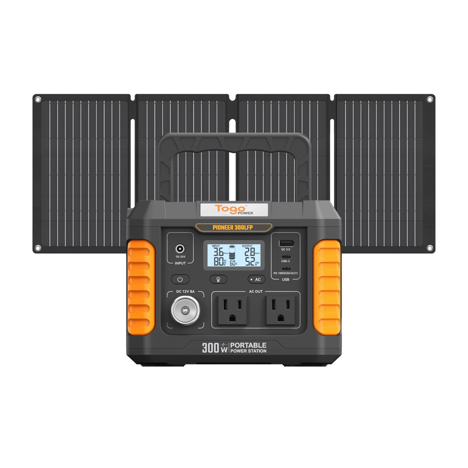 Amazon.co.jp: Togo Power ポータブル電源 ソーラーパネル セット 小型