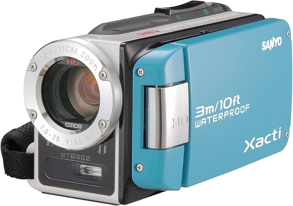 Amazon | SANYO 防水デジタルムービーカメラ 水のXacti (ザクティ) DMX
