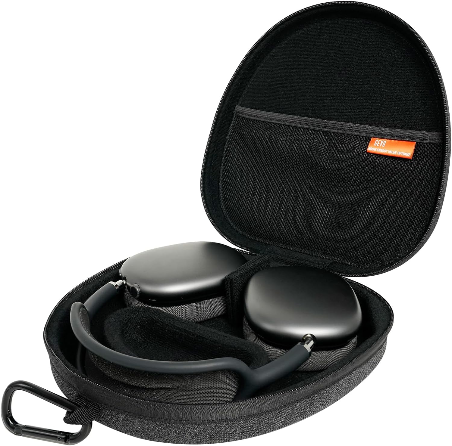 Amazon | AirPodsMaxヘッドフォン用トラベルケース スリープモード