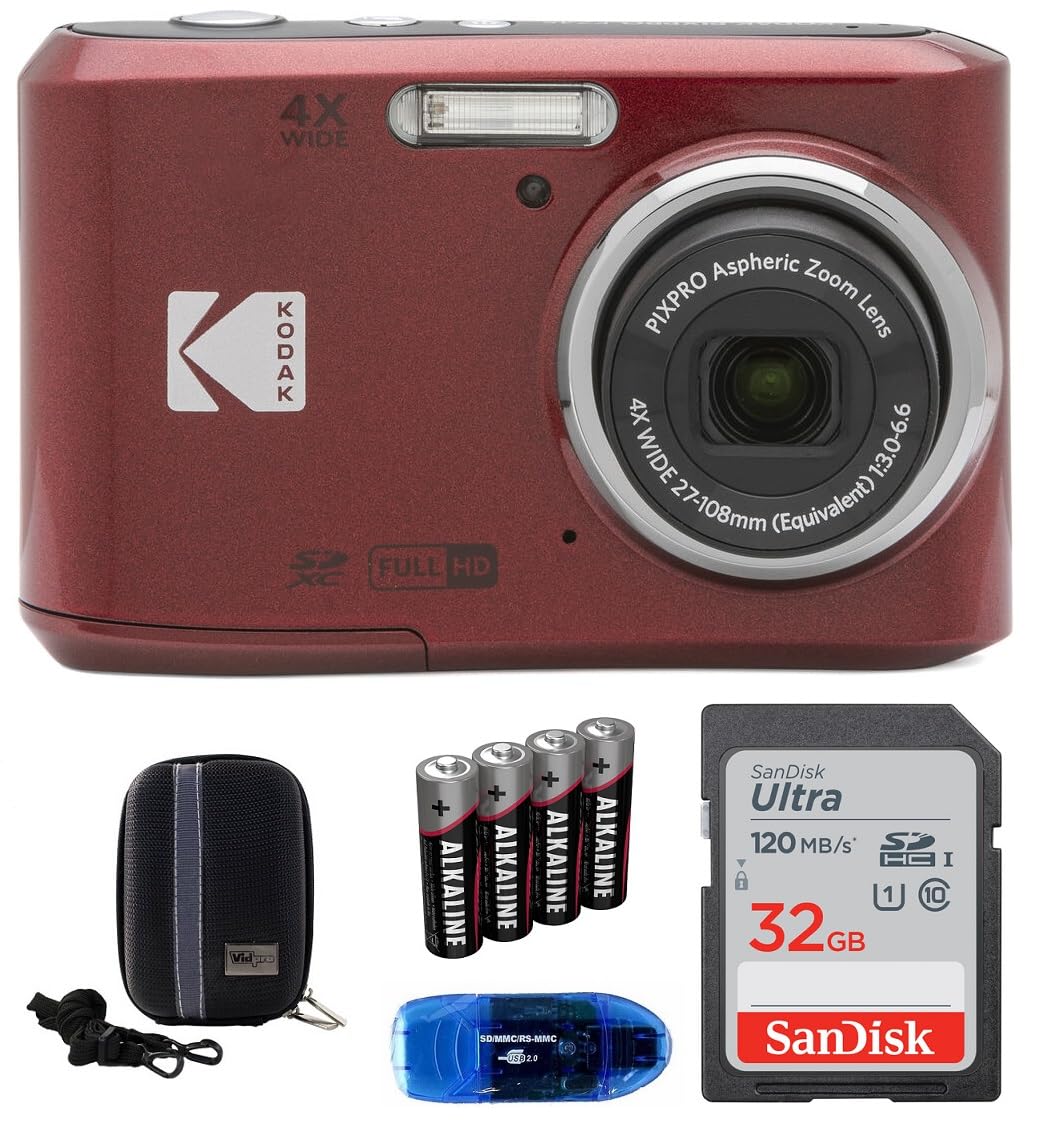 Amazon | KODAK Pixpro FZ45 デジタルカメラセット SanDisk 32GB