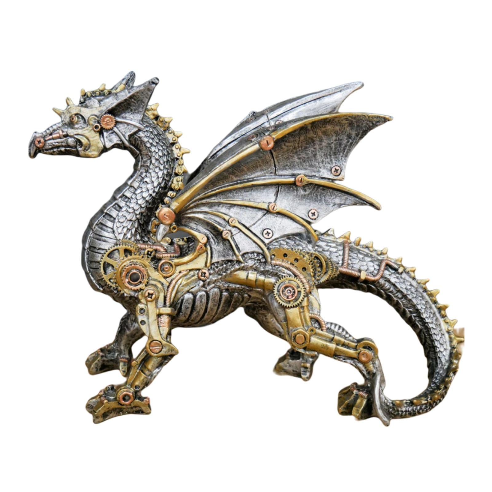 銅 重工 ドラゴン 装飾品 工芸品 美術品 置物 銅 重工 ドラゴン 装飾品