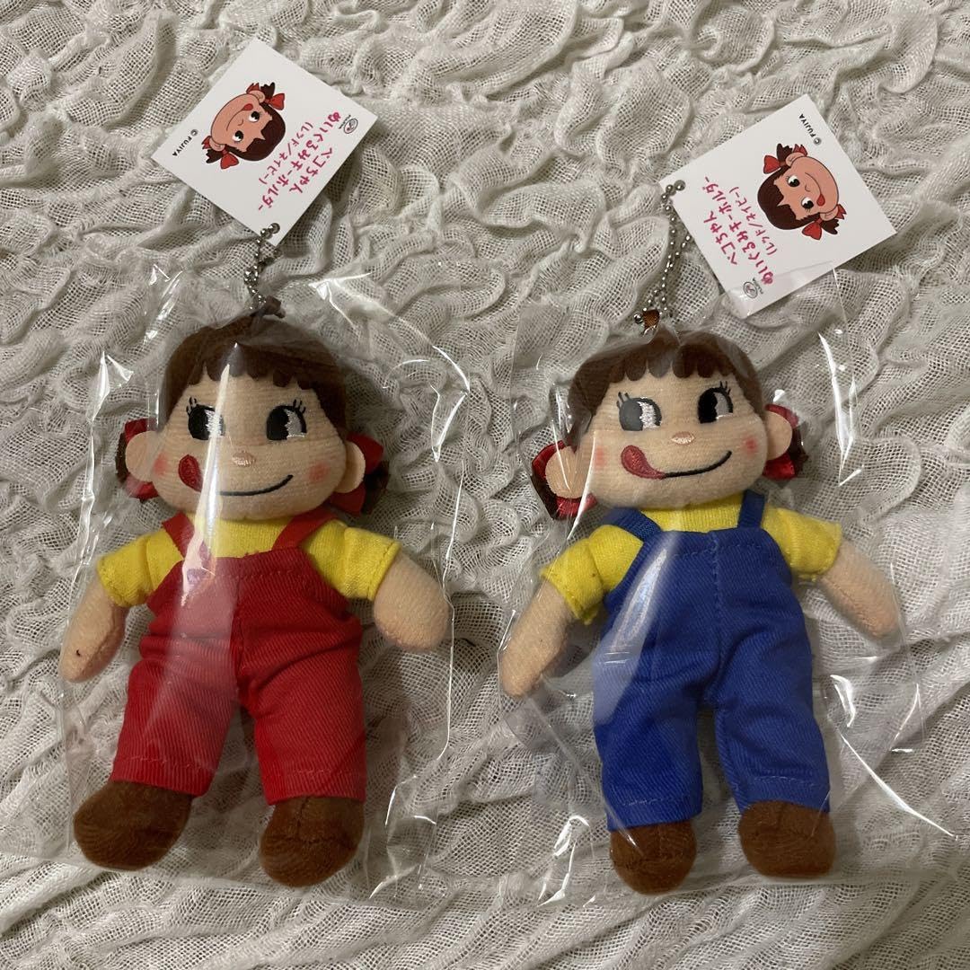 Amazon.co.jp: 東急プラザ 限定 ペコちゃん ぬいぐるみ キーホルダー