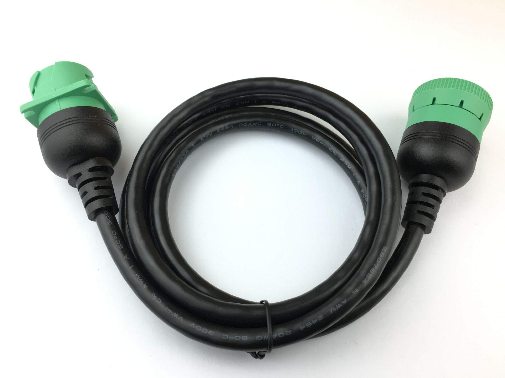 Amazon.com: Type 2 J1939 Male to Female Extension Cable Full 9pin
