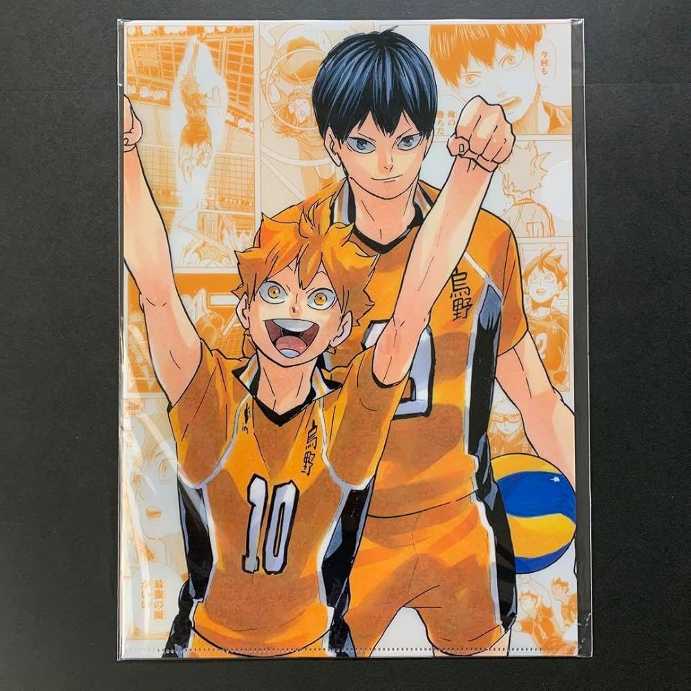 Amazon.co.jp: ハイキュー!! ☆ 原画展 クリアファイル 日向翔陽 影山