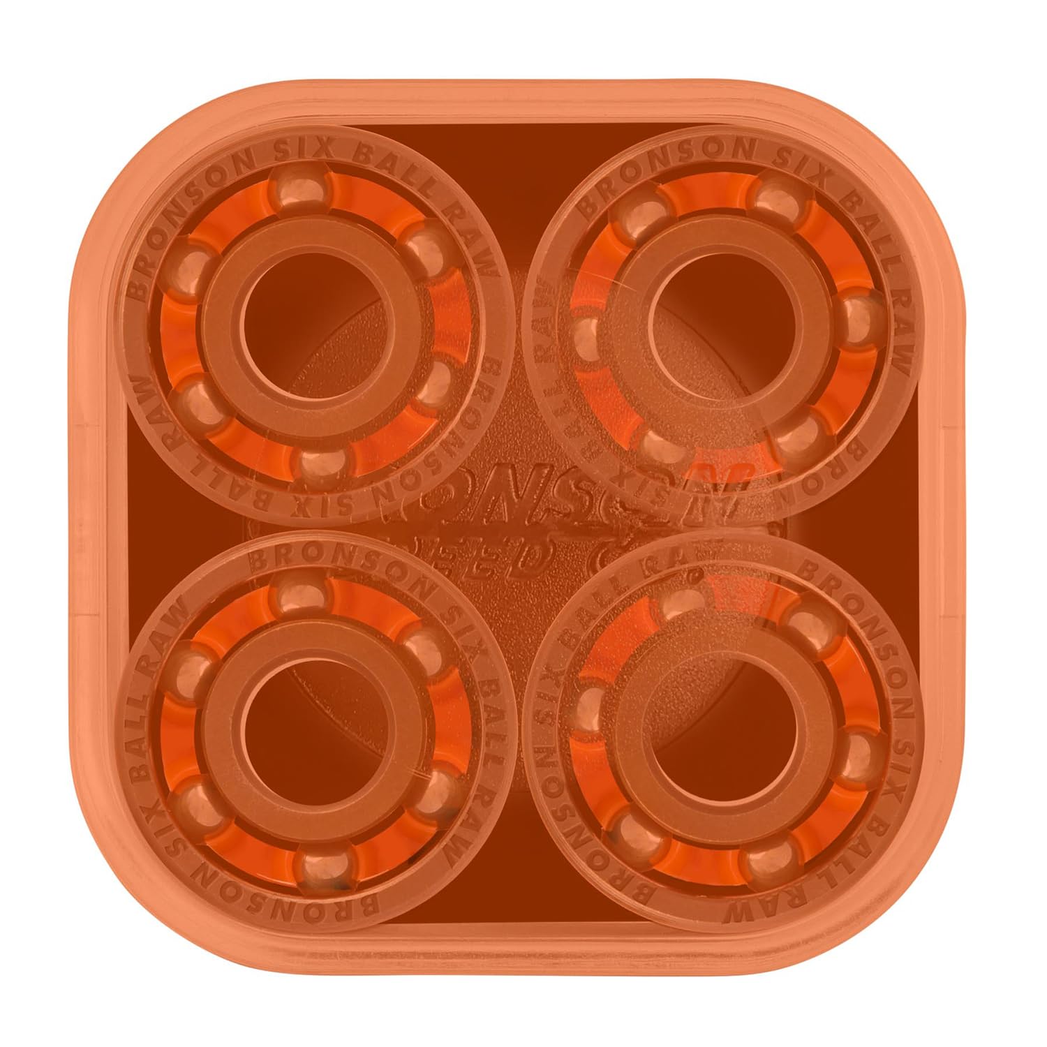 Amazon.co.jp: 6-Ball Raw Bronson スケートボードベアリング