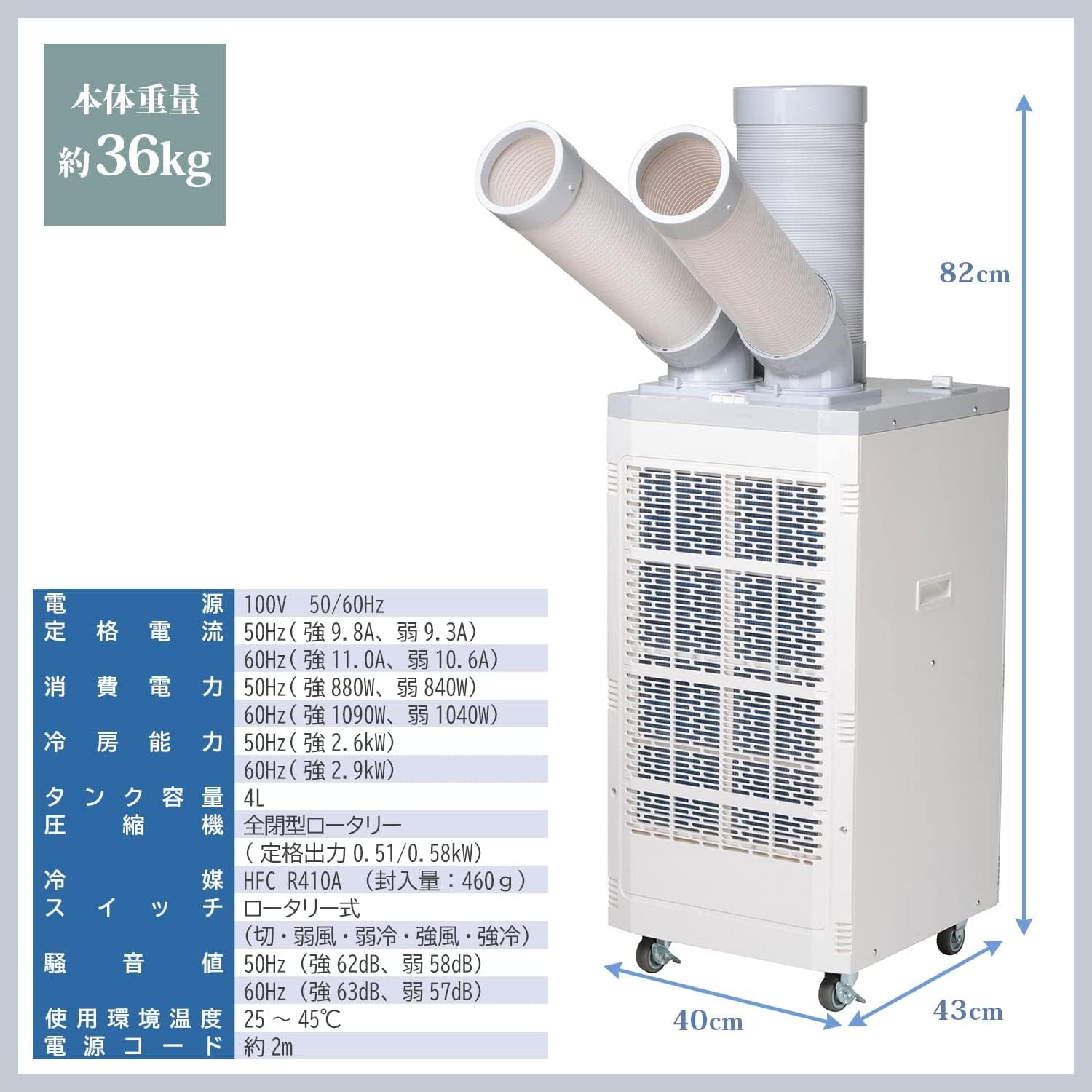 Amazon | 【スポットクーラー×工場扇】 ナカトミ スポットクーラー