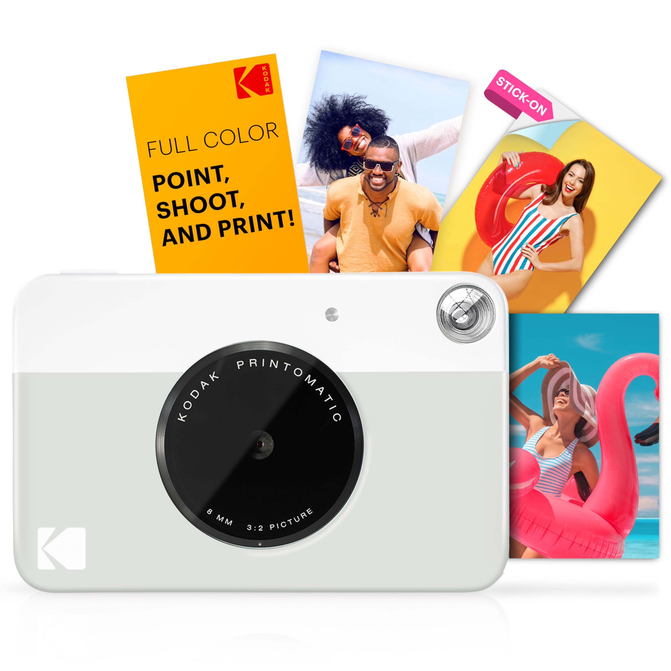 Amazon.co.jp: Kodak Printomatic Instant Camera (Grey) Basic Bundle