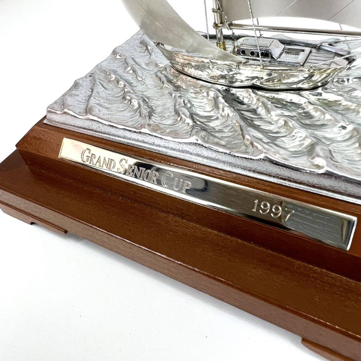 Amazon.co.jp: 置物 ヨット SILVER ヨット7号 TAKEHIKO 関工芸 武比古