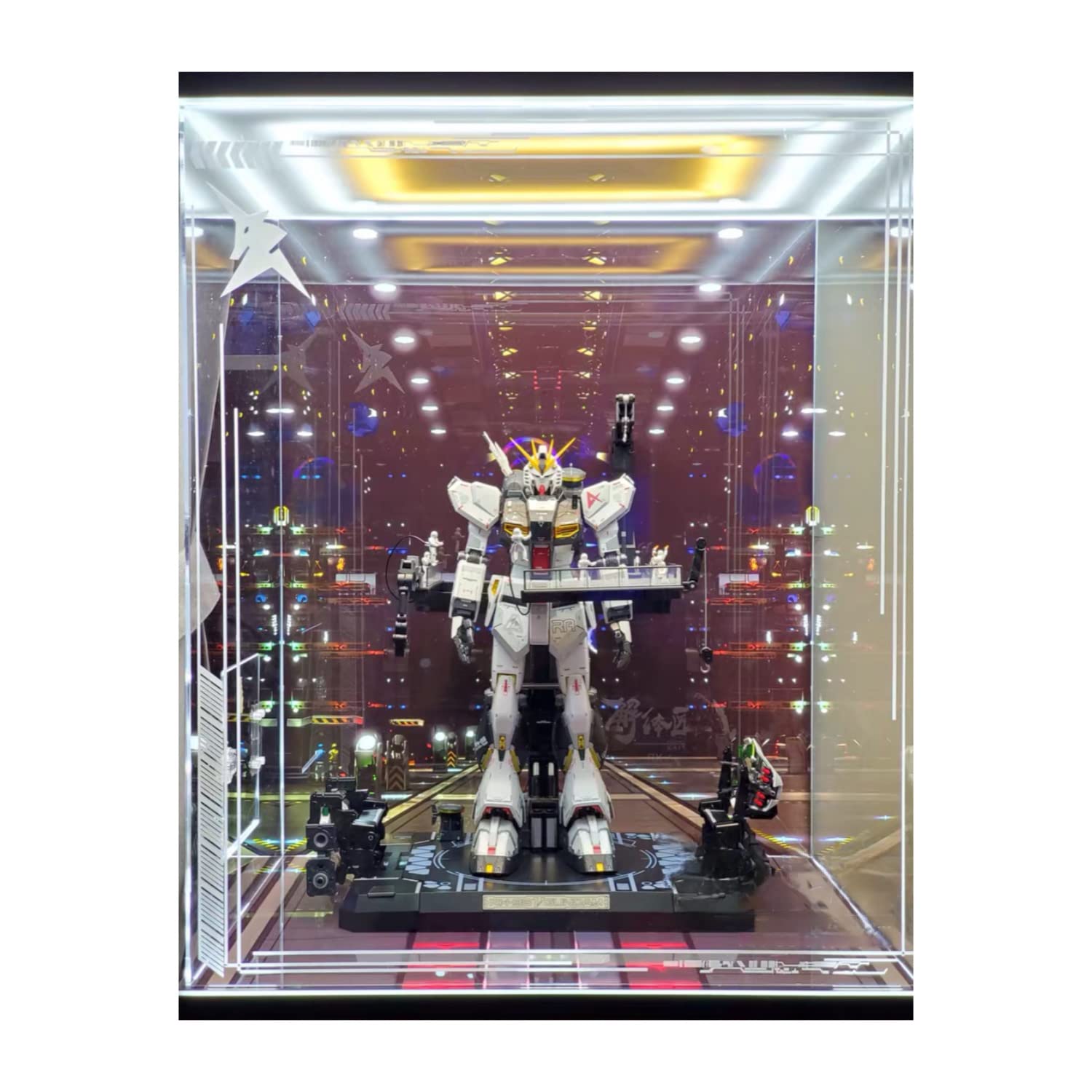 Amazon.co.jp: 解体匠機 RX-93 νガンダム 専用 アクリルケース LED