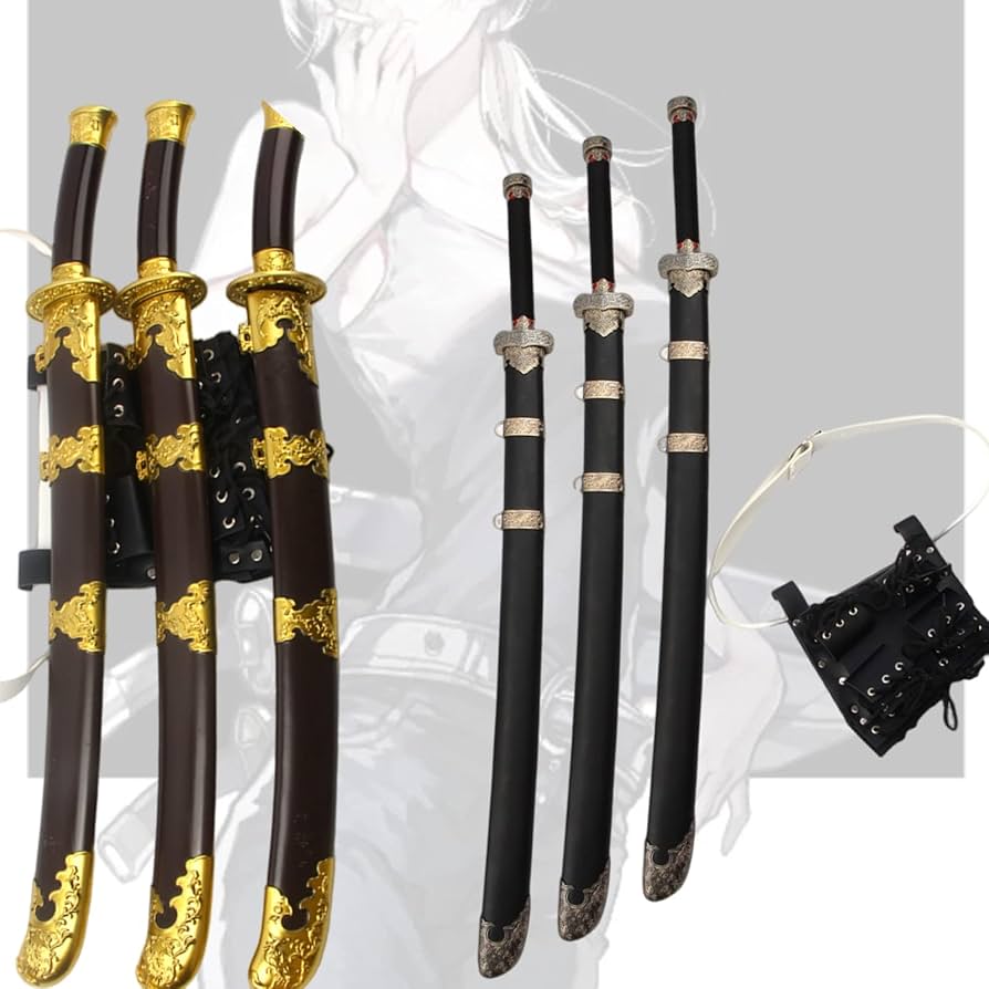 Amazon | クァンシ コスプレ道具 武器 八卦刀 模擬刀 ABS/木製ソード