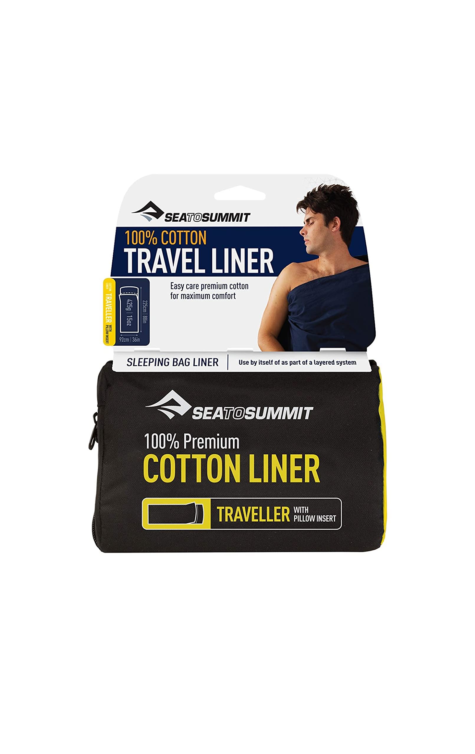 Amazon.com : Sea To Summit Cotton Traveller With Pillow Sheet 225