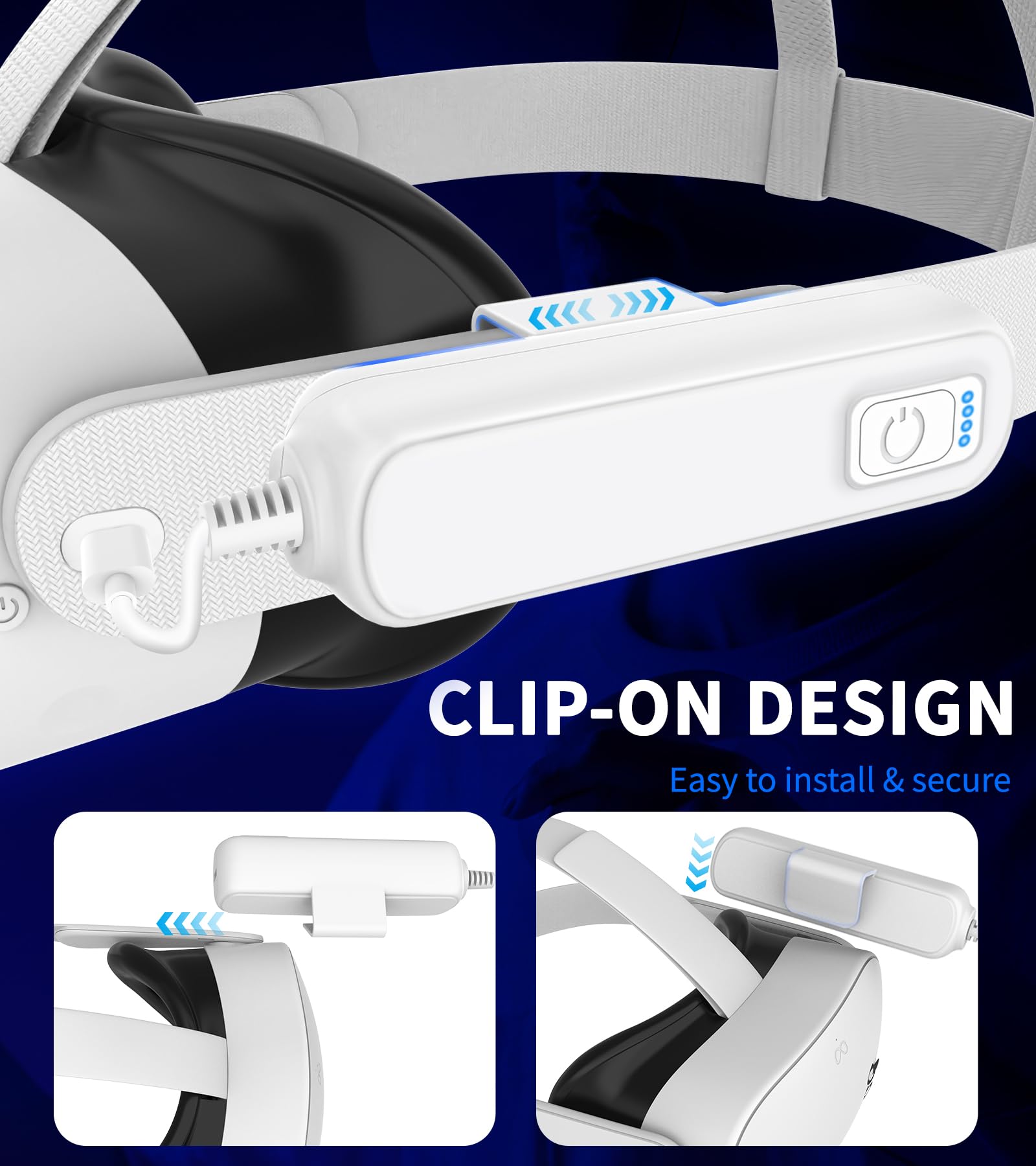 Amazon.co.jp: YRXVW バッテリーパック Oculus/Meta Quest 3/2/Pro対応