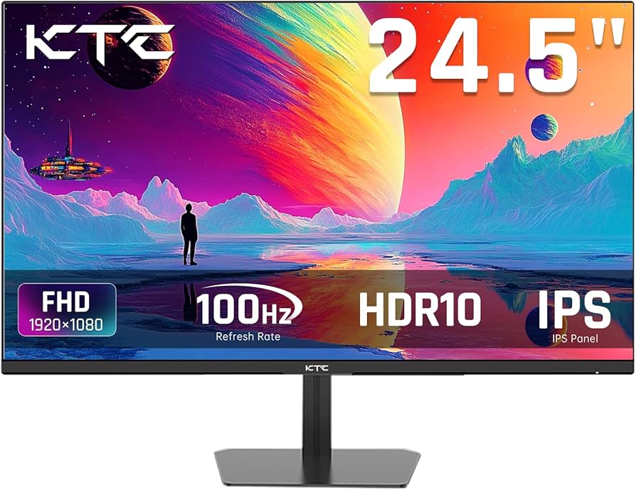 Amazon.com: KTC 24.5 Inch 100Hz IPS Computer Monitor - FHD(1920 x