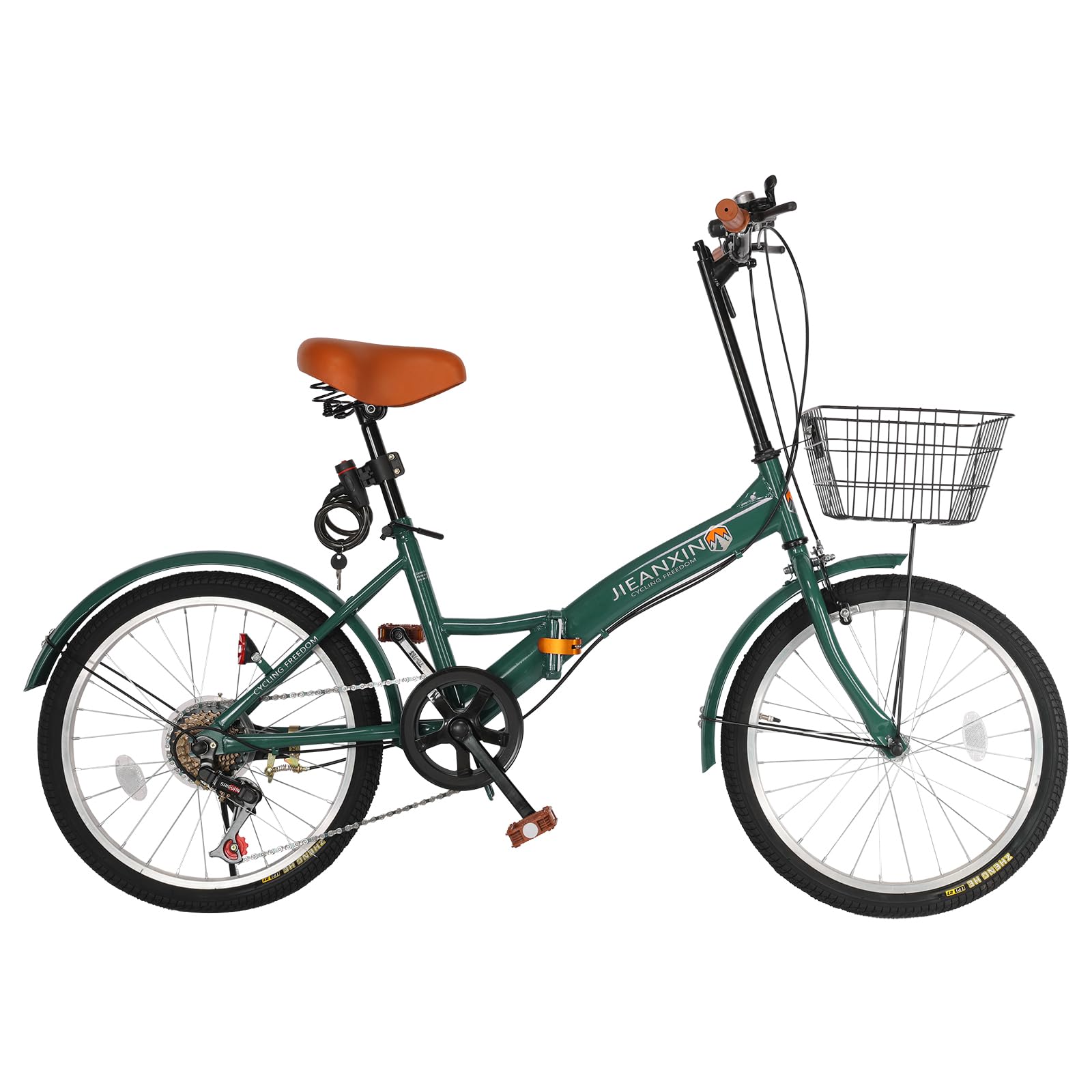 Amazon | J-TANXJ 自転車 折りたたみ自転車 20インチ 7段変速 高炭素鋼