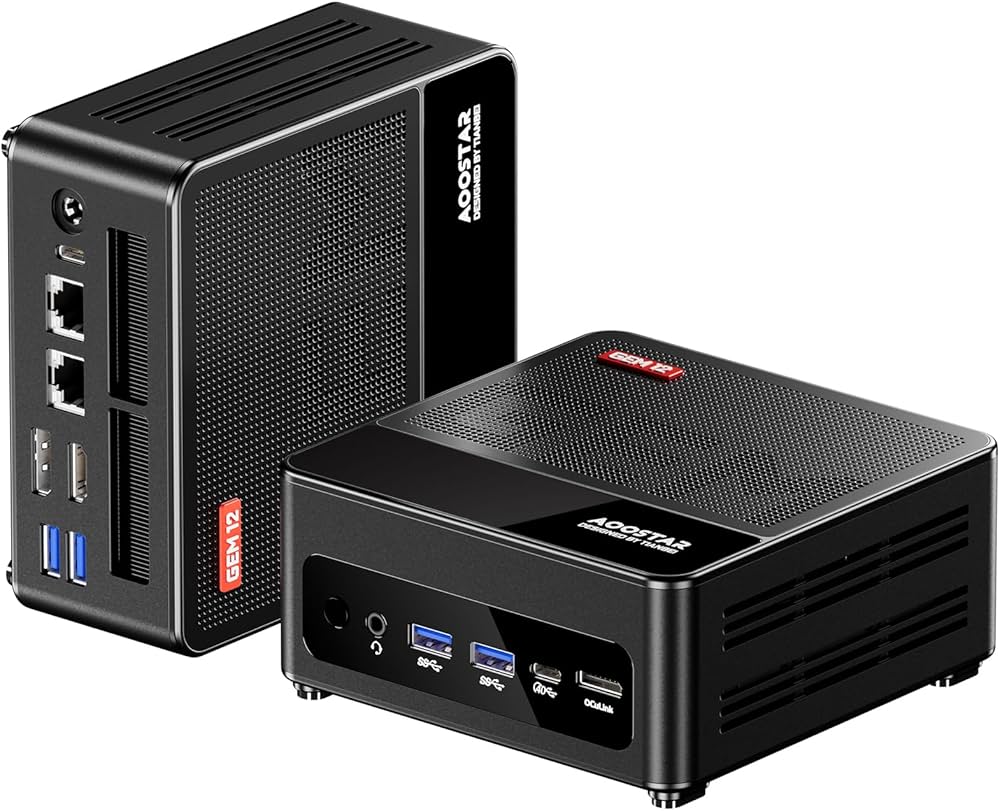 Amazon.co.jp: AOOSTAR ミニpc ryzen7 8745HS 最大5.1GHz 16Gx1+512G