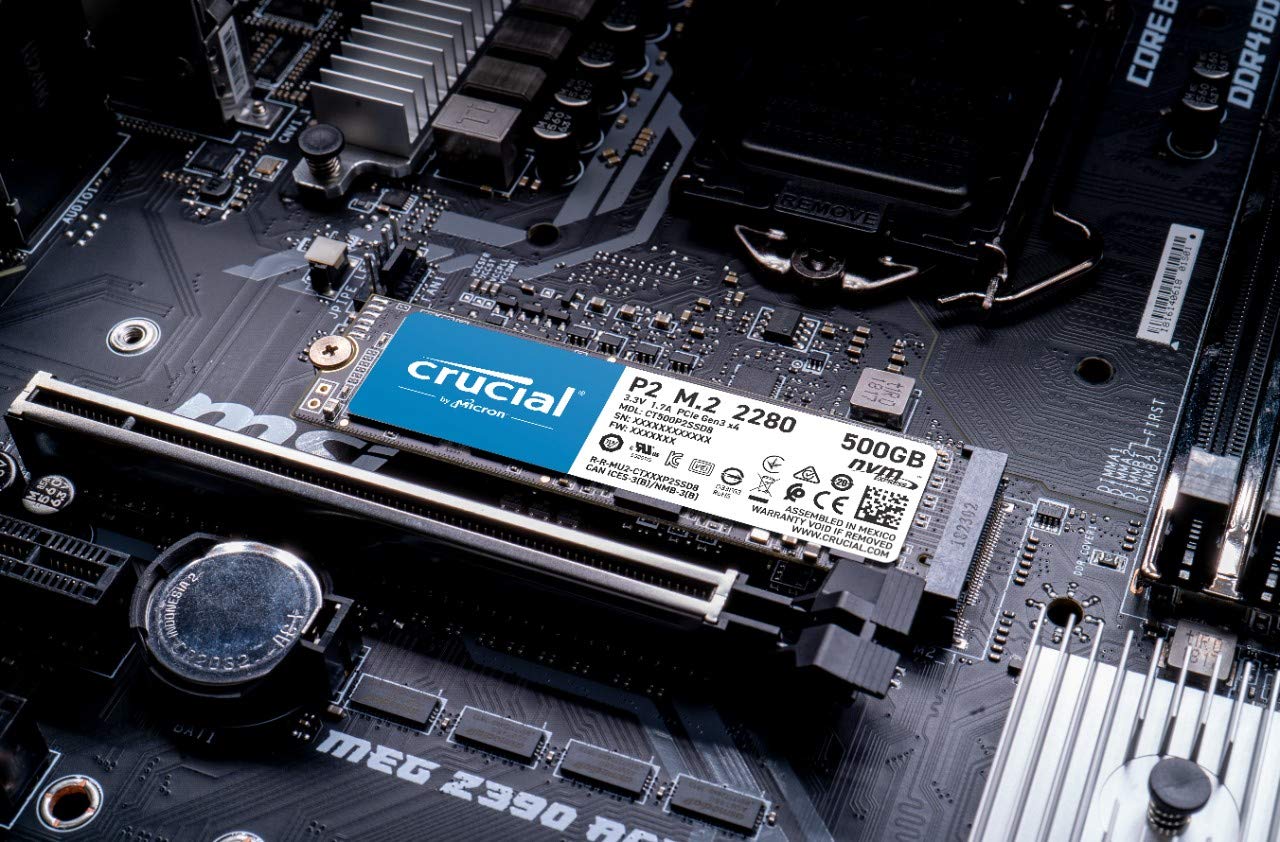 Amazon | Crucial(クルーシャル) P2 1TB 3D NAND NVMe PCIe M.2 SSD