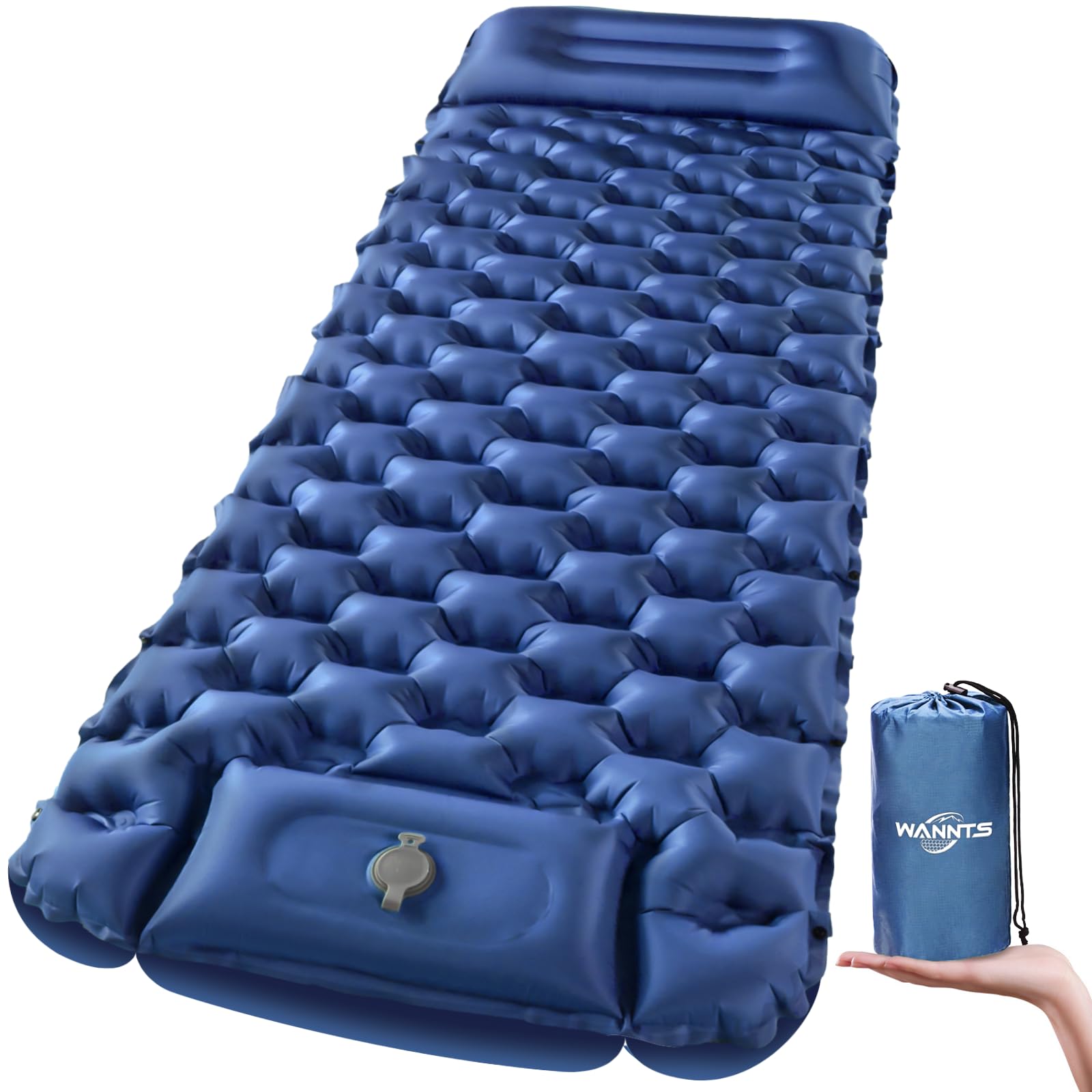 Amazon.com : WANNTS Sleeping Pad, Ultralight Inflatable Sleeping