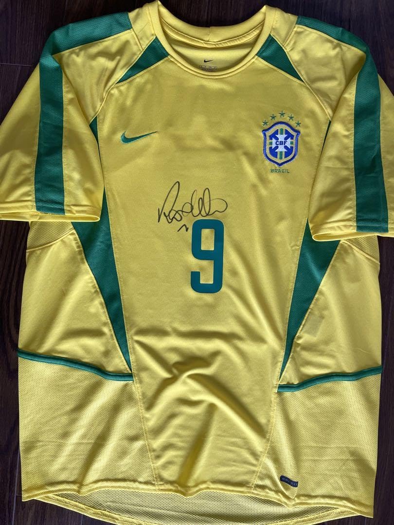 未使用タグ付】ブラジル代表 リバウド選手 ユニフォーム キーワード