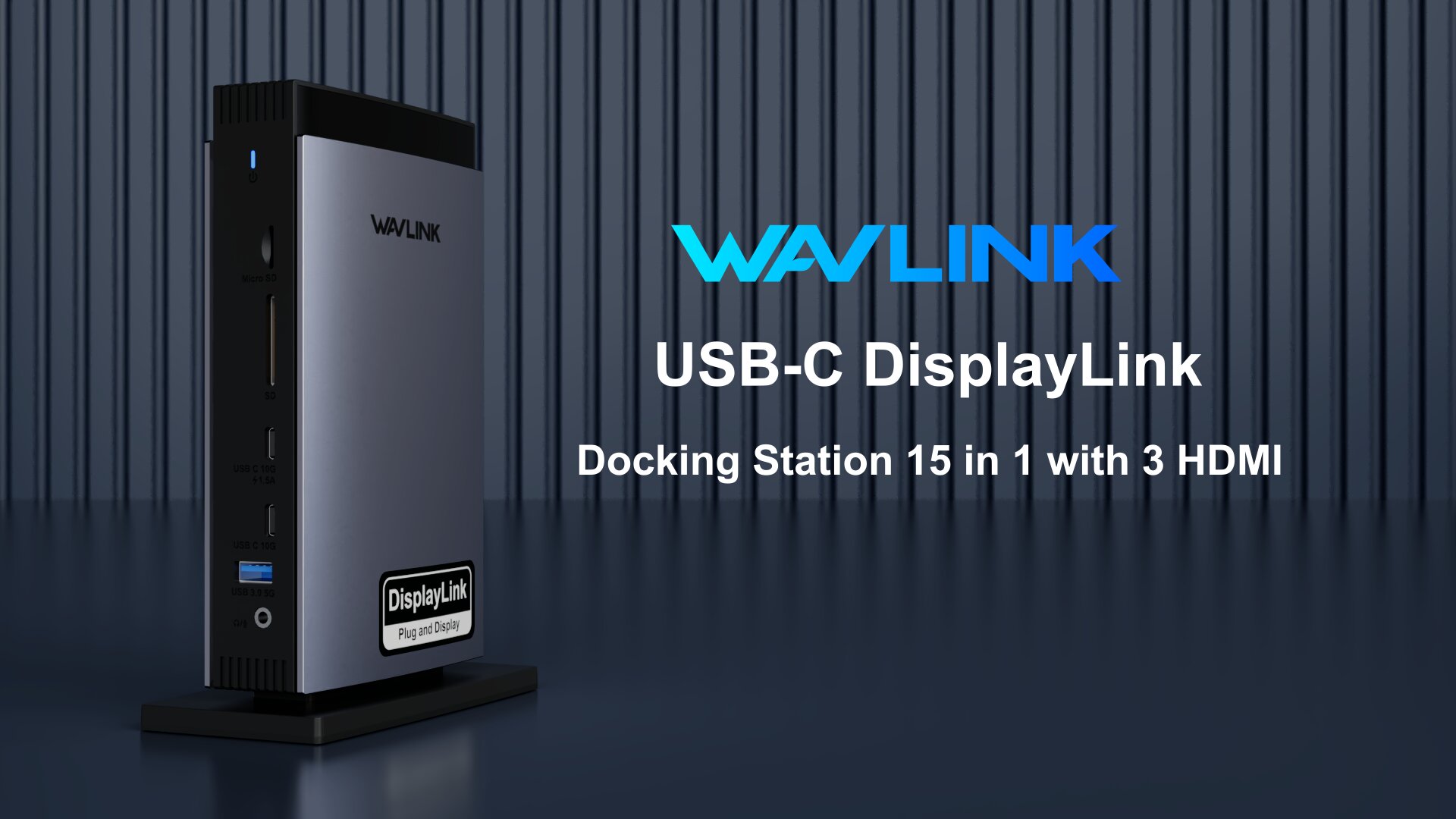 Amazon.com: WAVLINK USB C DisplayLink Docking Station with 3 HDMI