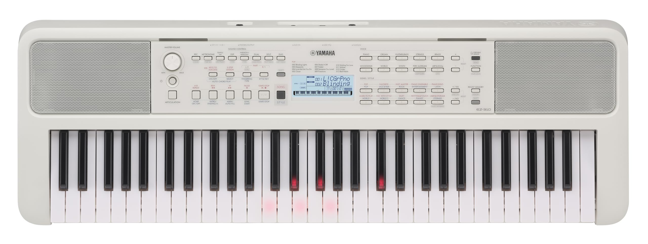 Amazon.co.jp: ヤマハ(YAMAHA) 61キー ポータブルキーボード ライト