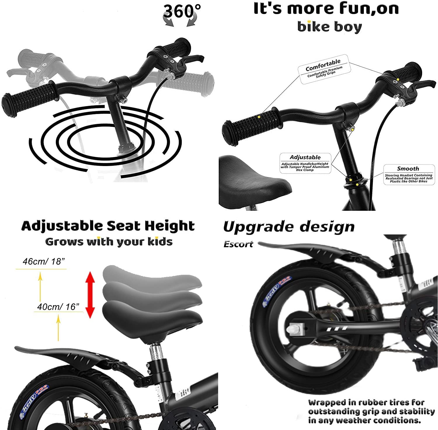 Amazon.co.jp: ストライダー キックバイク 16 14 12 インチタイヤ