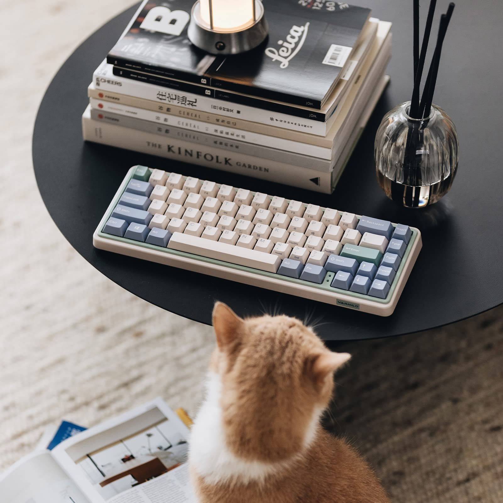 Amazon.co.jp: Varmilo ゲーミングキーボード グリーン Minilo