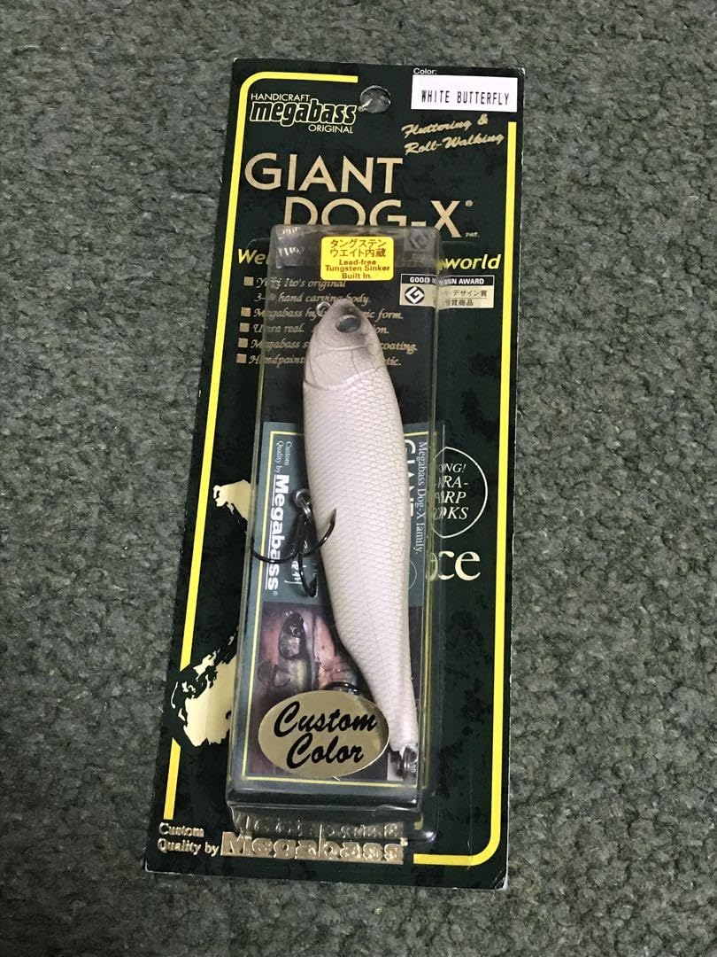 Amazon.co.jp: メガバス カスタムカラー ジャイアントドッグX ホワイト