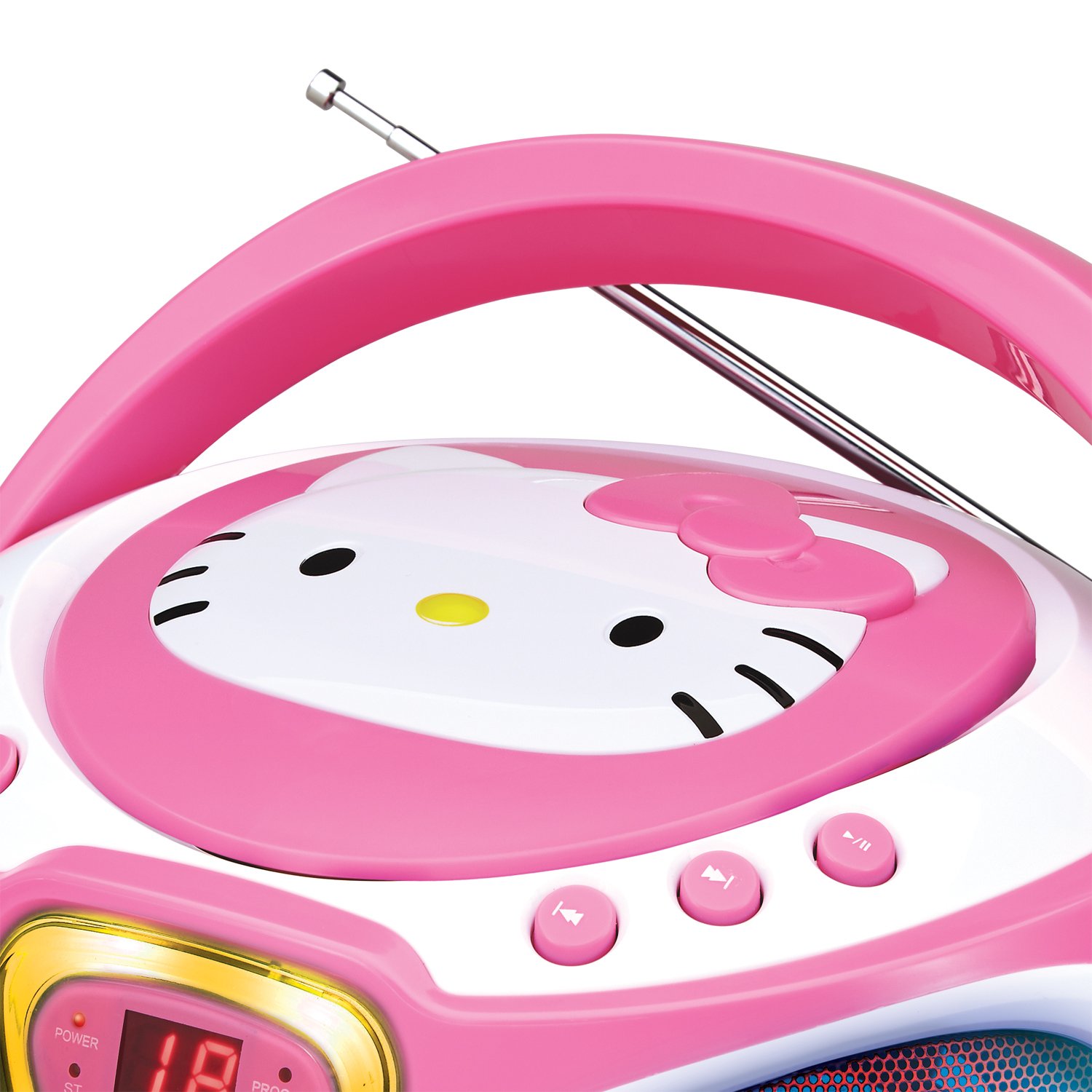 Amazon.co.jp: Hello Kitty CD Boombox with AM/FM Radio and LED