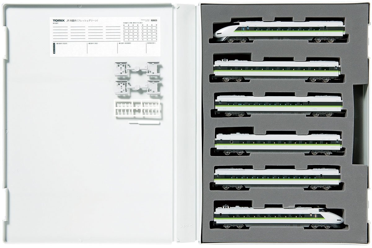 Amazon | TOMIX Nゲージ 100系 山陽新幹線 フレッシュグリーン 6両