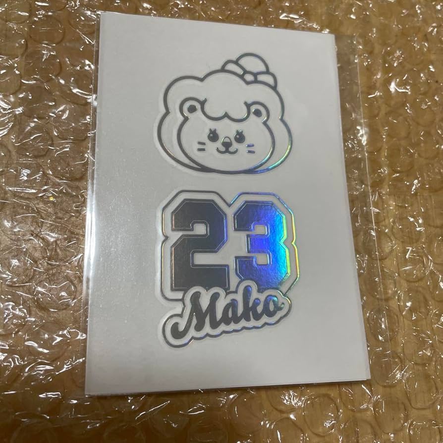 Amazon.co.jp: NiziU NIZOO マルチステッカー マコ ラコ : 文房具