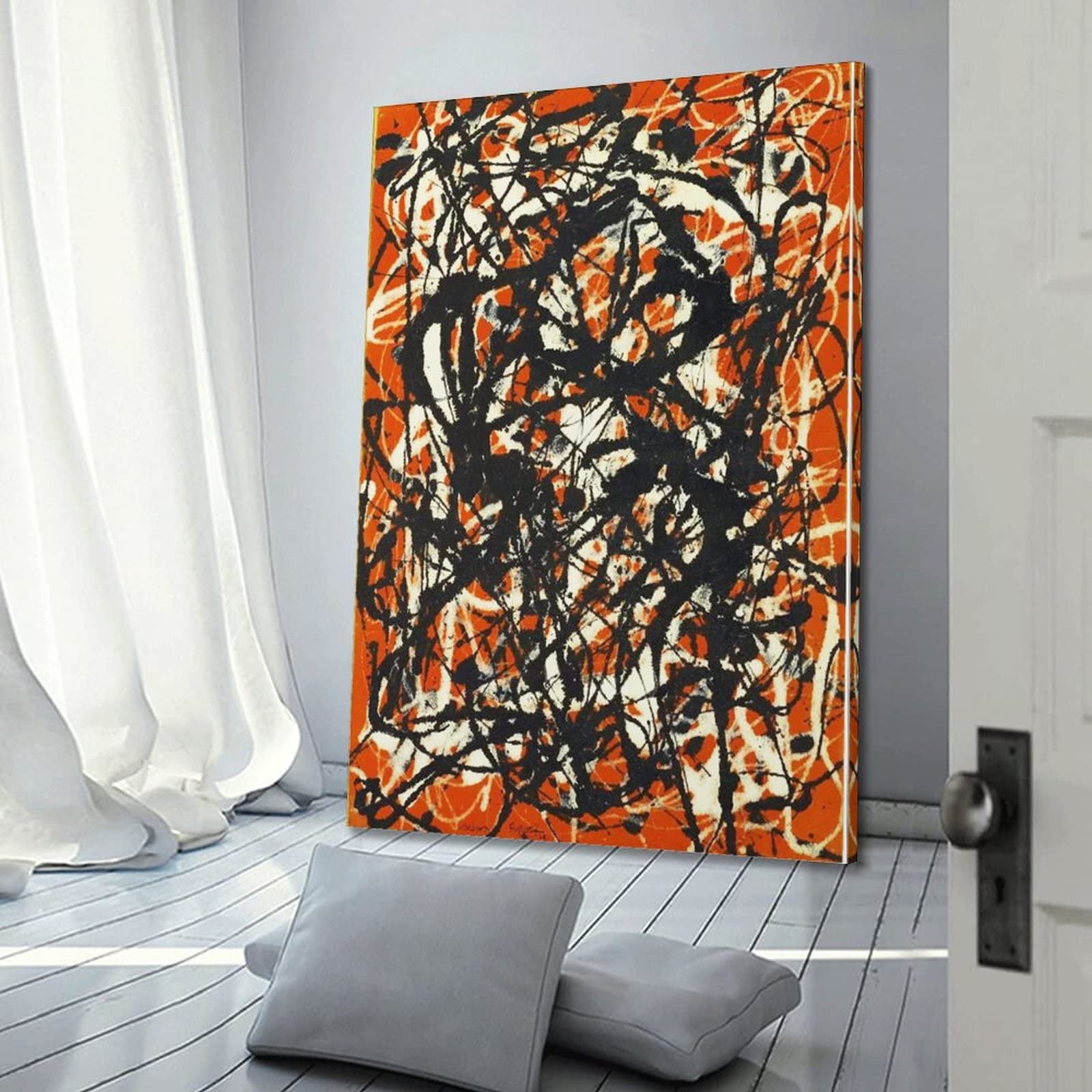 Amazon.co.jp: Jackson Pollockジャクソン・ポロック画家が作るアート