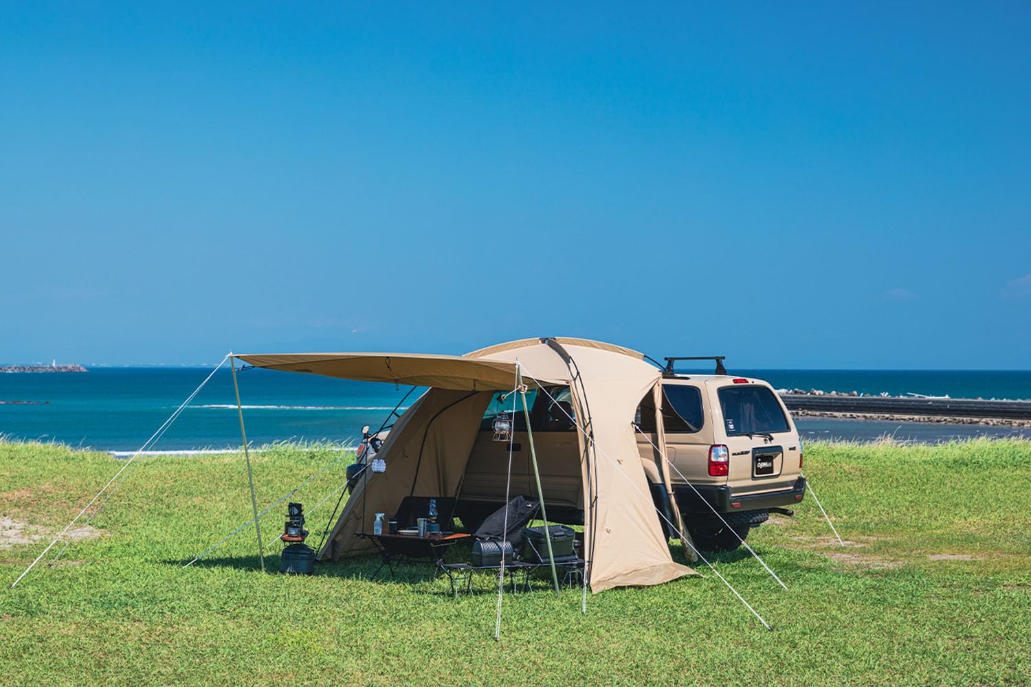 Amazon.co.jp: Ogawa 2338 T/C Outdoor Camping Car Side Shelter