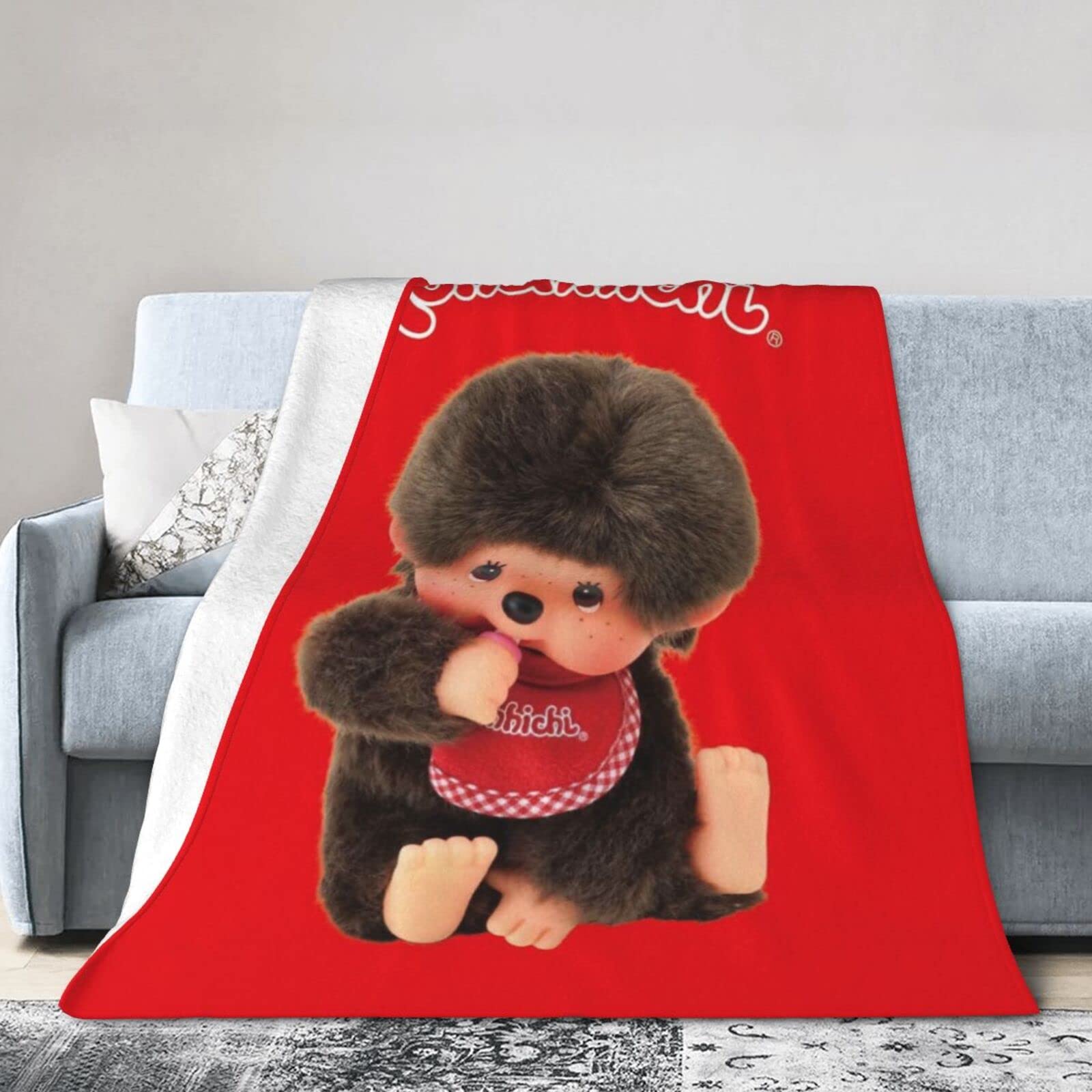 Amazon｜モンチッチ 2 (2) オシャレ 毛布 ブランケット 大判