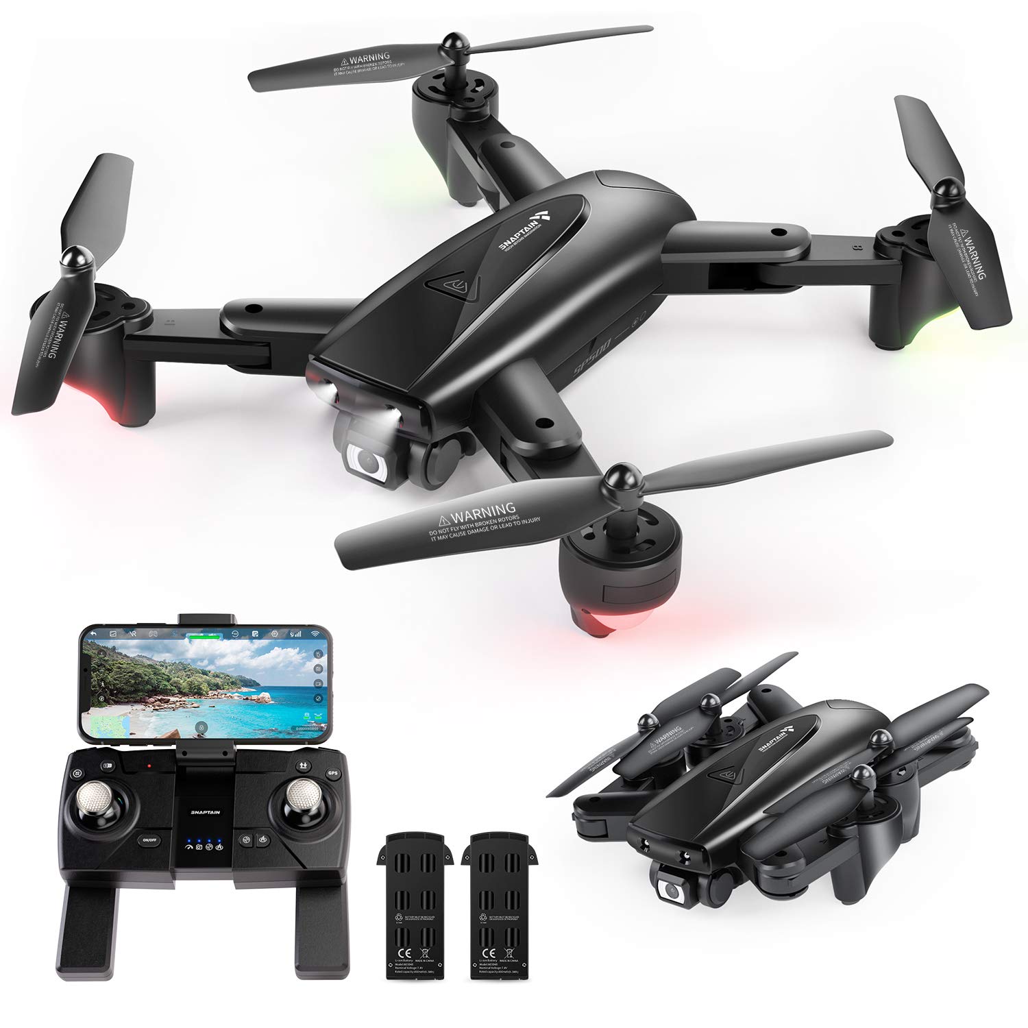 Amazon.co.jp: スナップテイン ドローン カメラ付き GPS搭載 200g未満