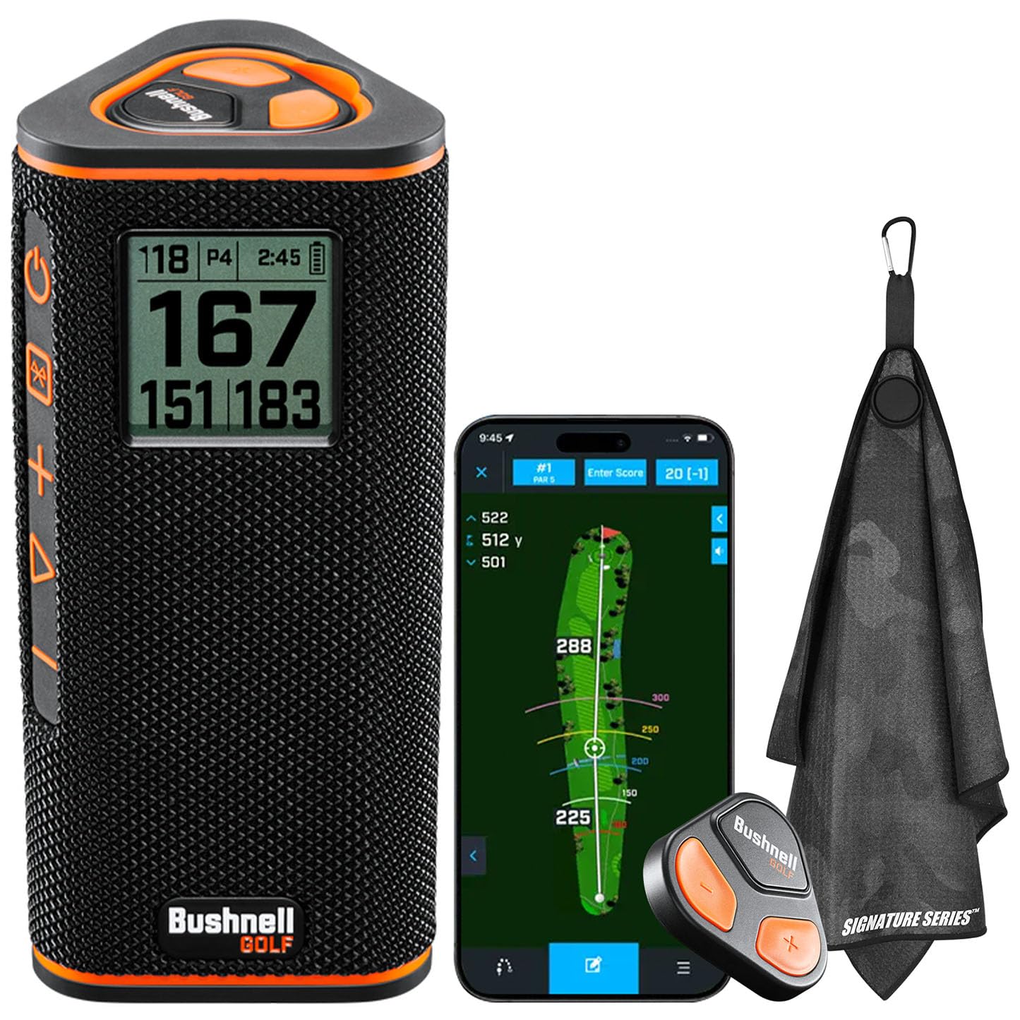 Amazon.com: Bushnell Golf Wingman View GPS Speaker | LCD Screen
