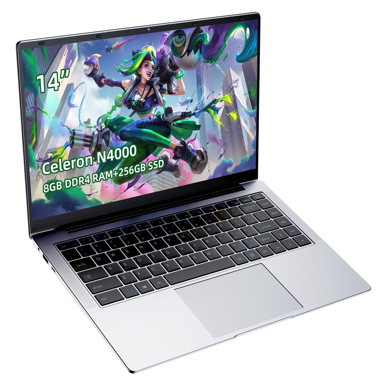 Amazon.com: JSHIX 14'' Windows Laptop,Computer laptops,Celeron