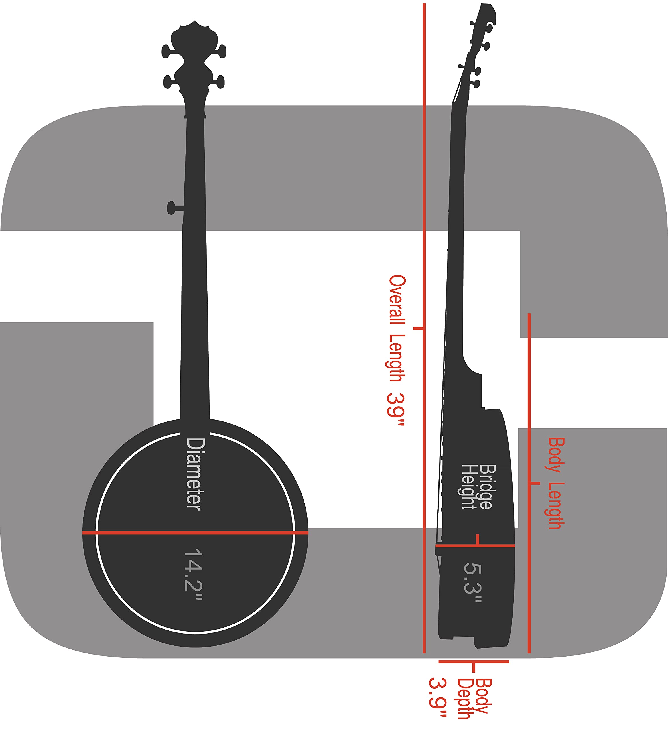Amazon.co.jp: クロスロックケース - ファイバーグラスバンジョー