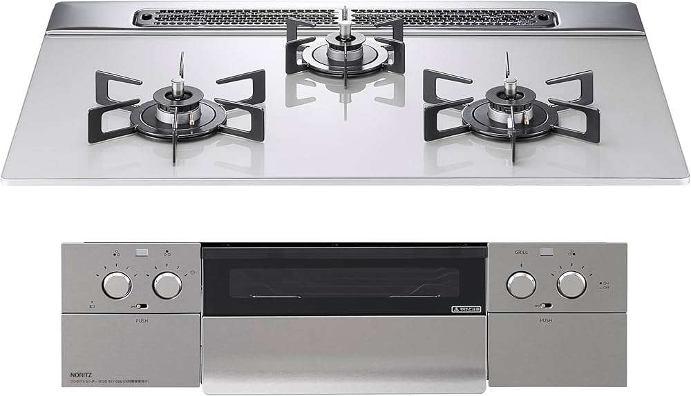 Amazon.co.jp: ノーリツ ネスト Nest ビルトインガスコンロ プロパン