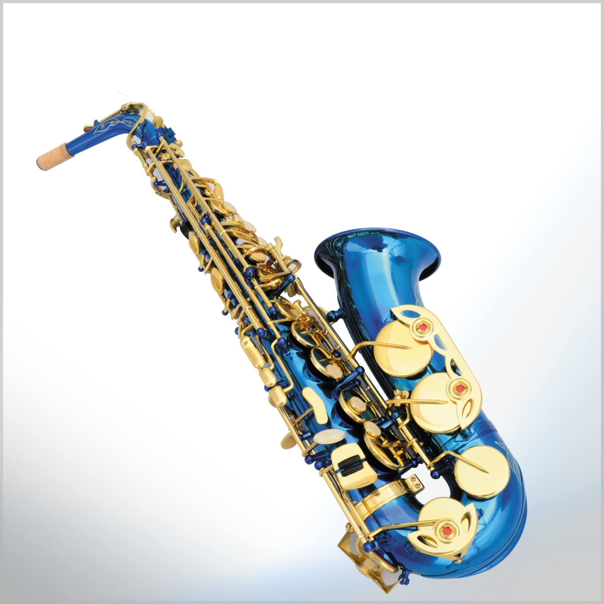 Amazon.co.jp: KLKL サックス Eフラットアルトサックスブルーラッカー2