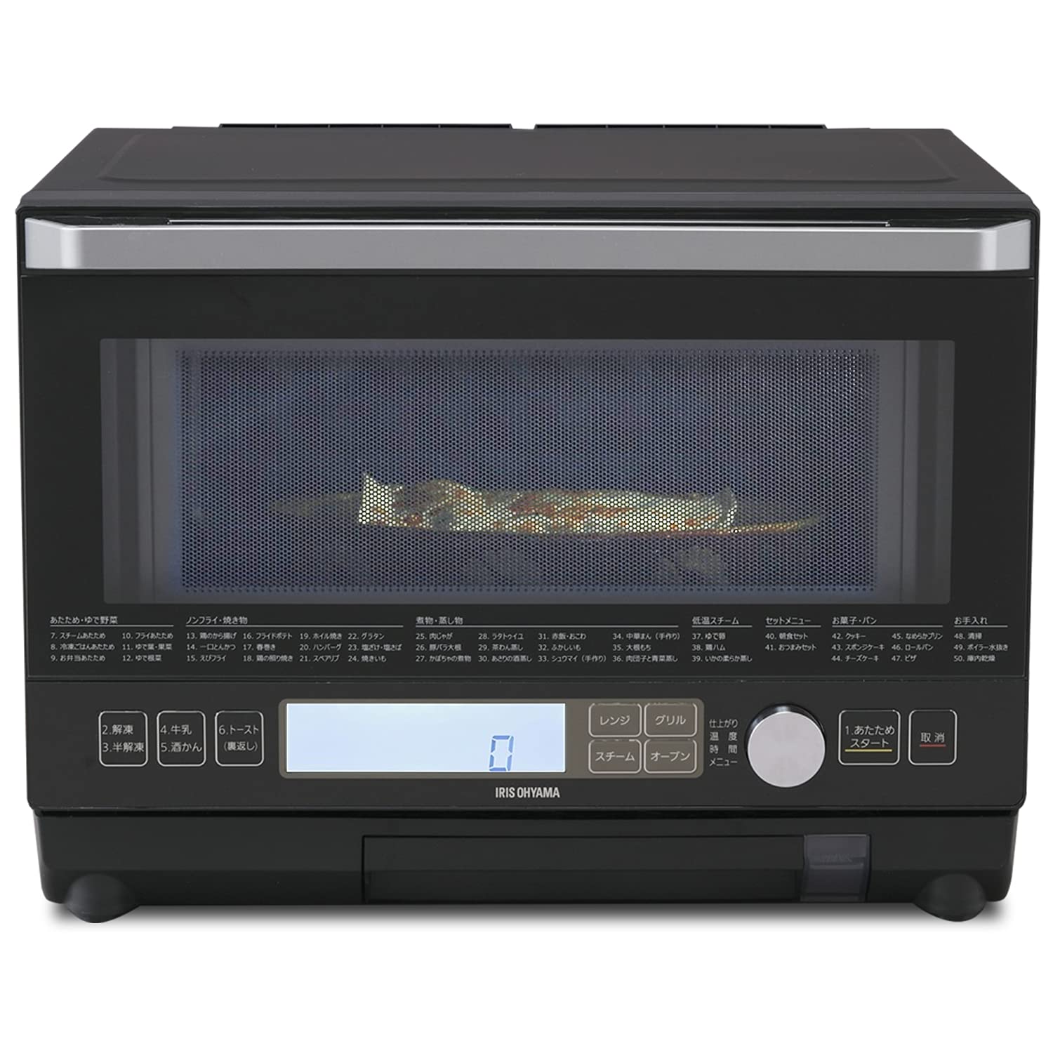 Amazon.co.jp: アイリスオーヤマ 過熱水蒸気オーブンレンジ 23L